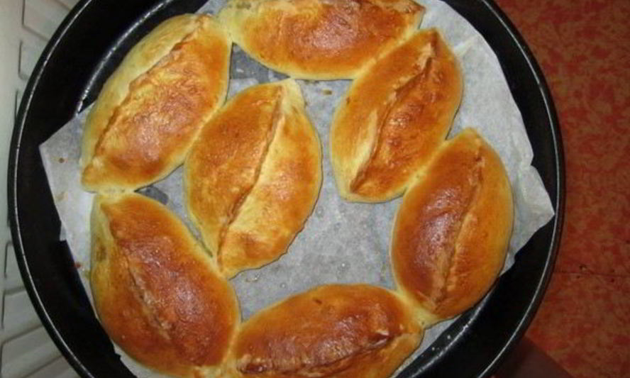 Рецепт пирожков печеных с мясом