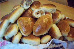 Пирожки печеные с разной начинкой