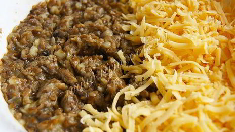 пирожки с грибами и сыром