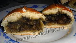 Пирожки с картофелем и грибами