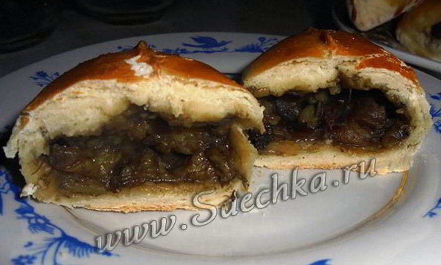 Рецепт пирожков с картофелем и грибами