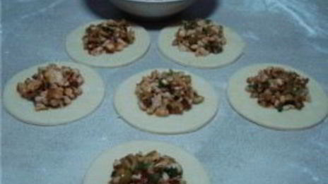 пирожки с куриным фаршем