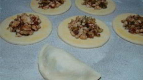 пирожки с куриным фаршем
