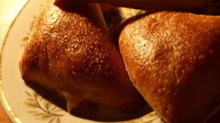 Пирожки с курицей и сыром