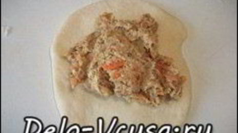пирожки с мясом в духовке