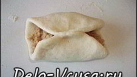 пирожки с мясом в духовке