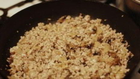 пирожки с мясом за 5 минут