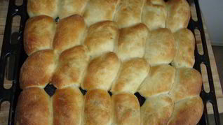 Пирожки с рисом и грибами