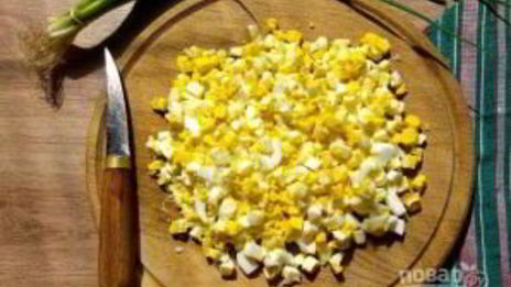 пирожки с рисом и яйцом жареные