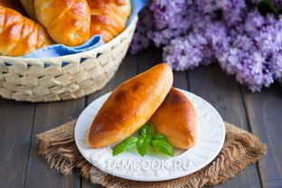 Пирожки с рисом и яйцом