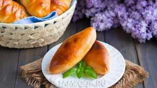 Пирожки с рисом и яйцом