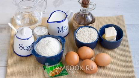 пирожки с рисом и яйцом