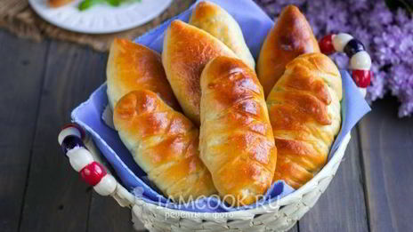 пирожки с рисом и яйцом