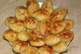 Пирожки с щучим фаршем