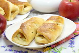 Пирожки с яблоками в духовке