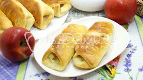 пирожки с яблоками в духовке