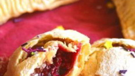 пирожки с замороженными ягодами