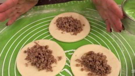 суповые пирожки с мясом