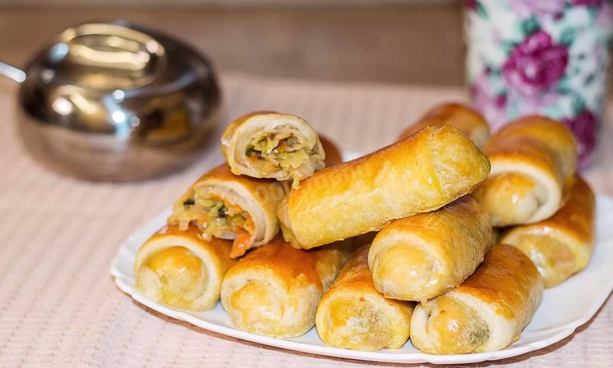 Рецепт вэрзэре — молдавских пирожков с капустой без дрожжей