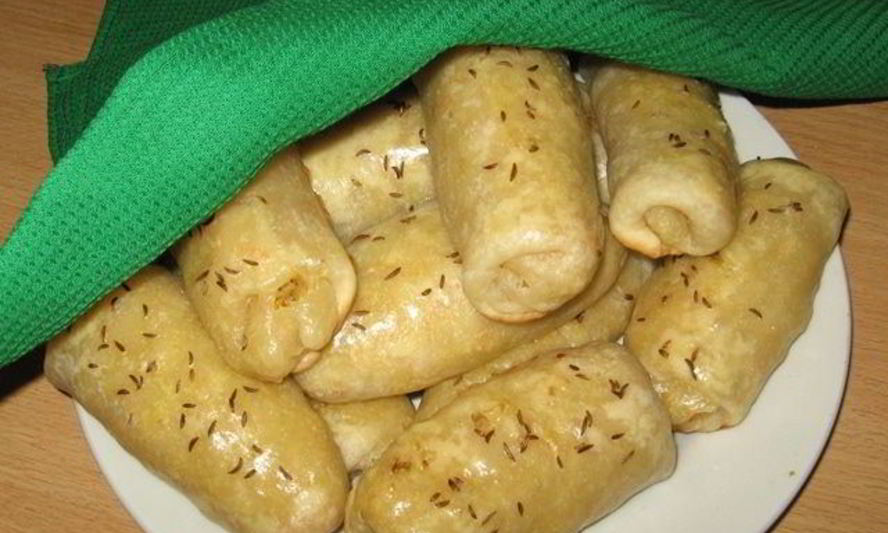 Рецепт закусочных пирожков с капустой