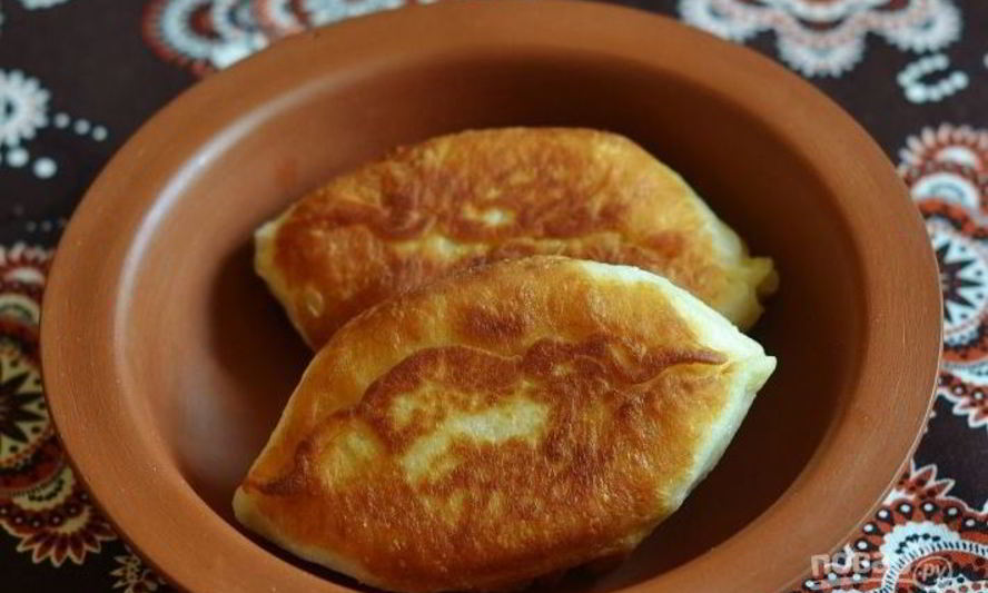 Рецепт жареных пирожков с картошкой без дрожжей