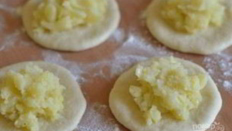 жареные пирожки с картошкой без дрожжей