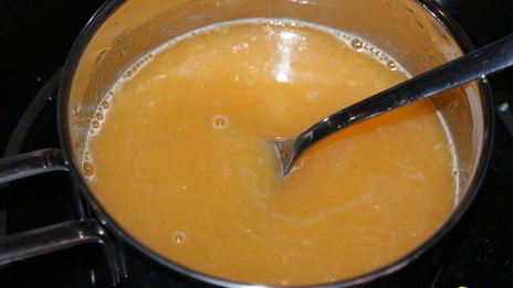 апельсиновое пирожное