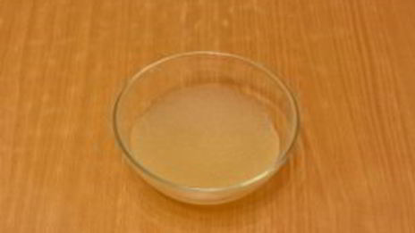 бисквитное пирожное с апельсиновым суфле