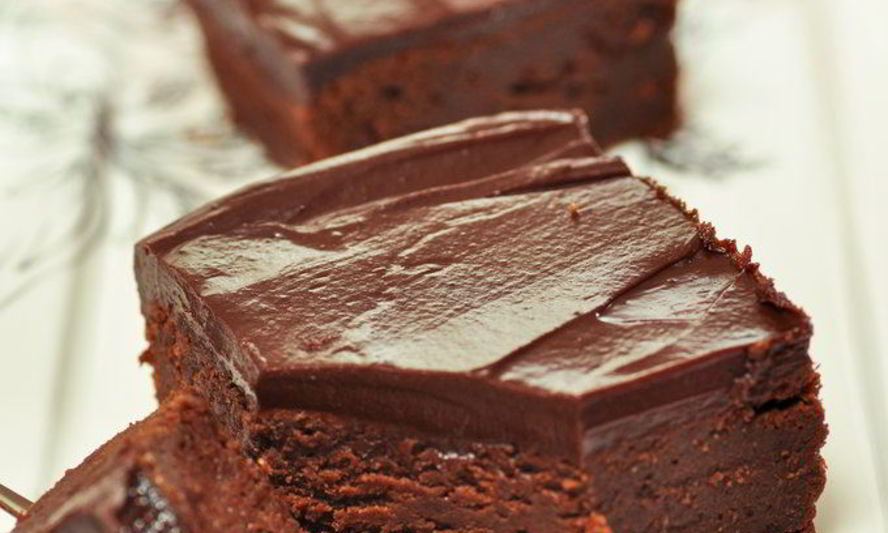 Рецепт брауниза с маскарпоне и ганашем