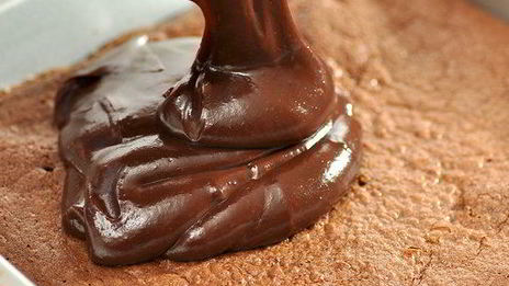 брауниз с маскарпоне и ганашем