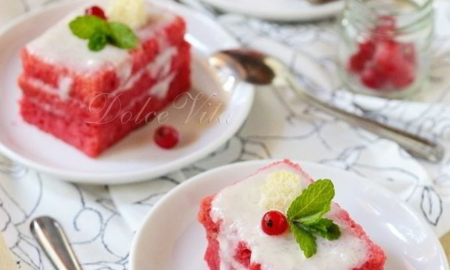 Рецепт клюквенного пирожного