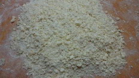 песочные пирожные с яблоками