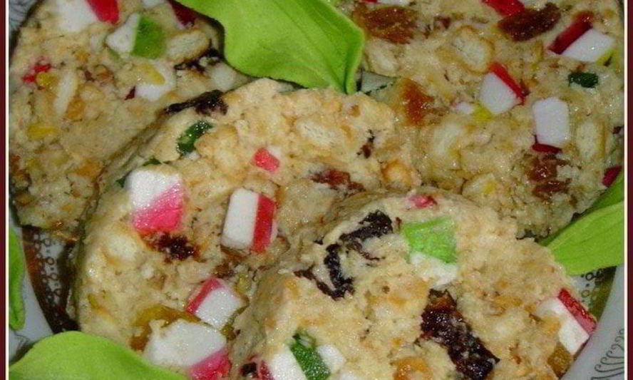 Рецепт пестрого пирожного