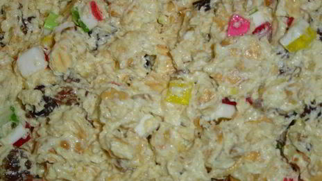 пестрое пирожное