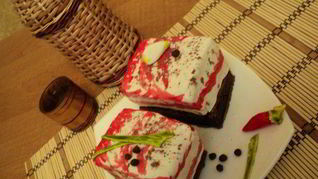 Пирожное Бутерброд с салом