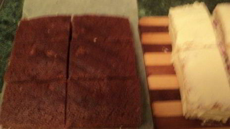 пирожное бутерброд с салом