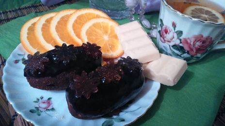 пирожное картошка с мармеладом