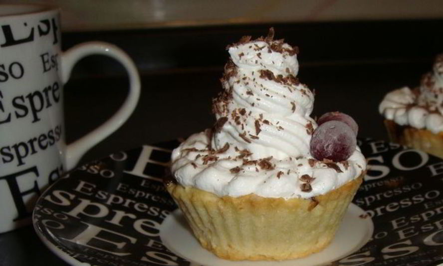 Рецепт пирожного корзиночка