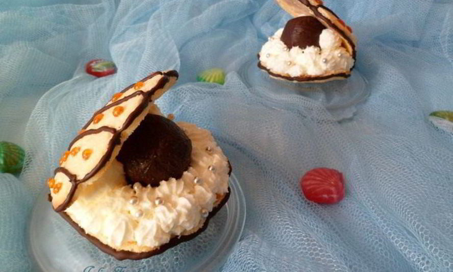 Рецепт пирожного морская ракушка