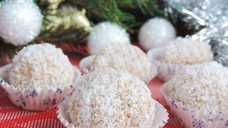 пирожное снежки