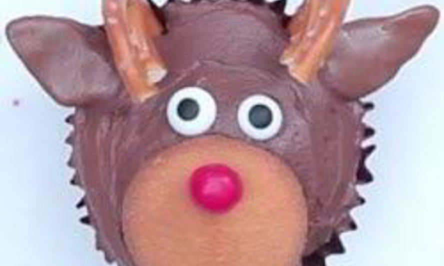 Рецепт пирожных капкейков олени