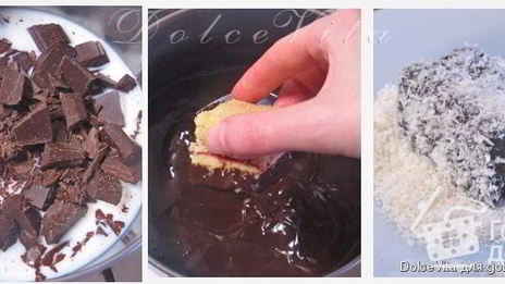 пирожные ламингтон