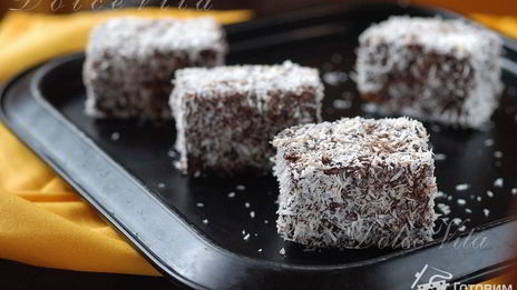 пирожные ламингтон