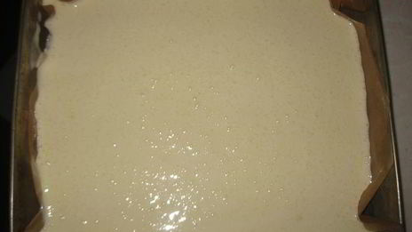 пирожные лимонные квадратики