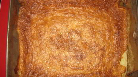 пирожные лимонные квадратики