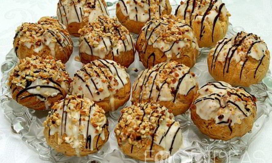 Рецепт пирожных орешек