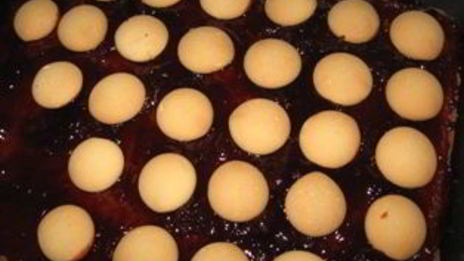 пирожные радужные