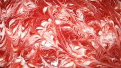 пирожные радужные