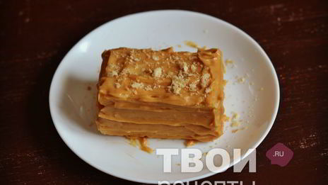 слоеное пирожное