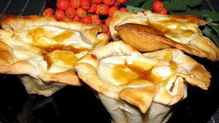 Творожное пирожное